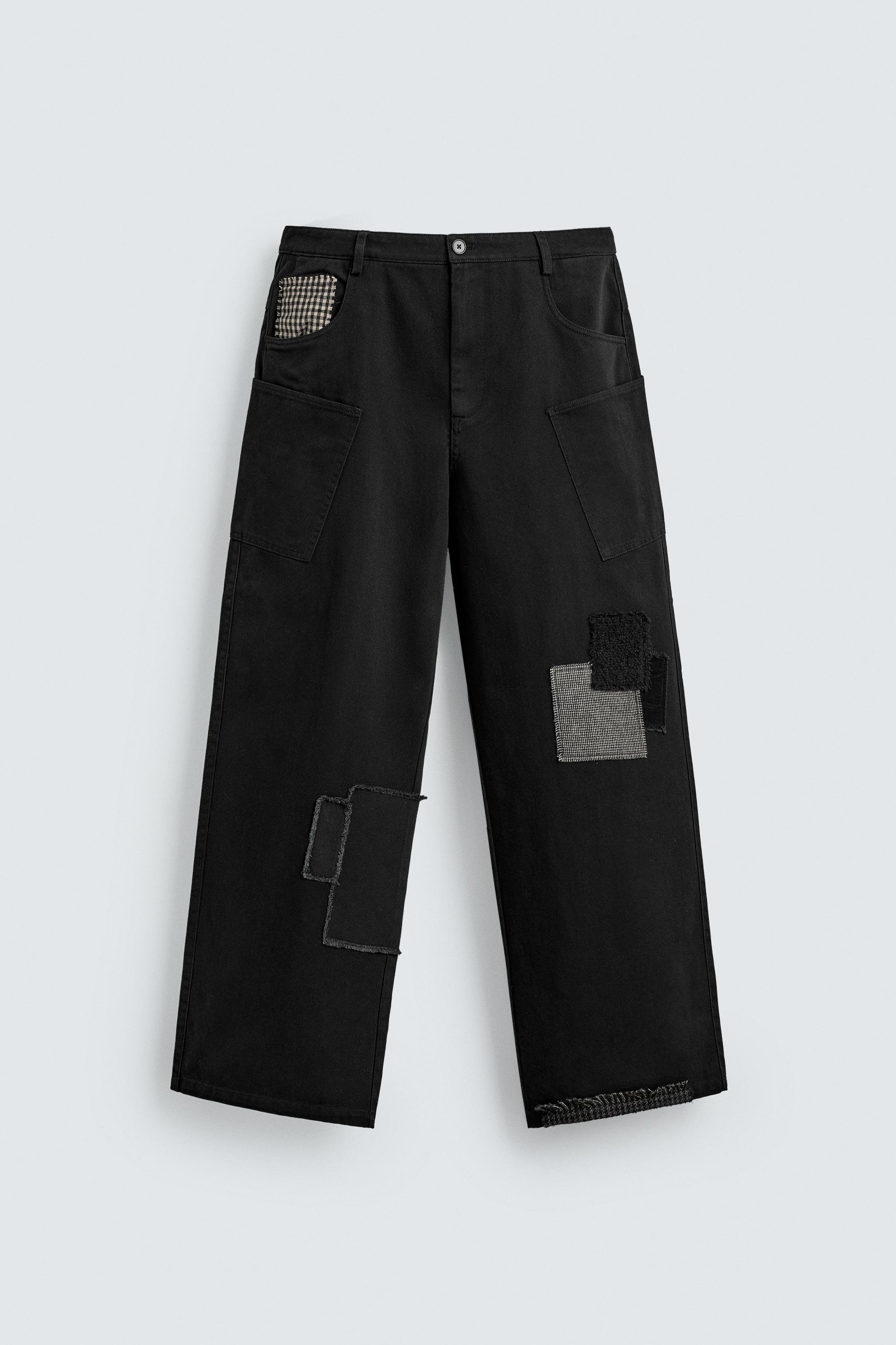 WIDE FIT PATCH PANTS HARRY LAMBERT FOR ZARA X DISNEY